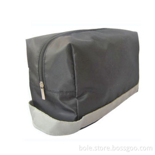 Men's Cosmetic Bag, Made of Polyester, Various Color and Material Available